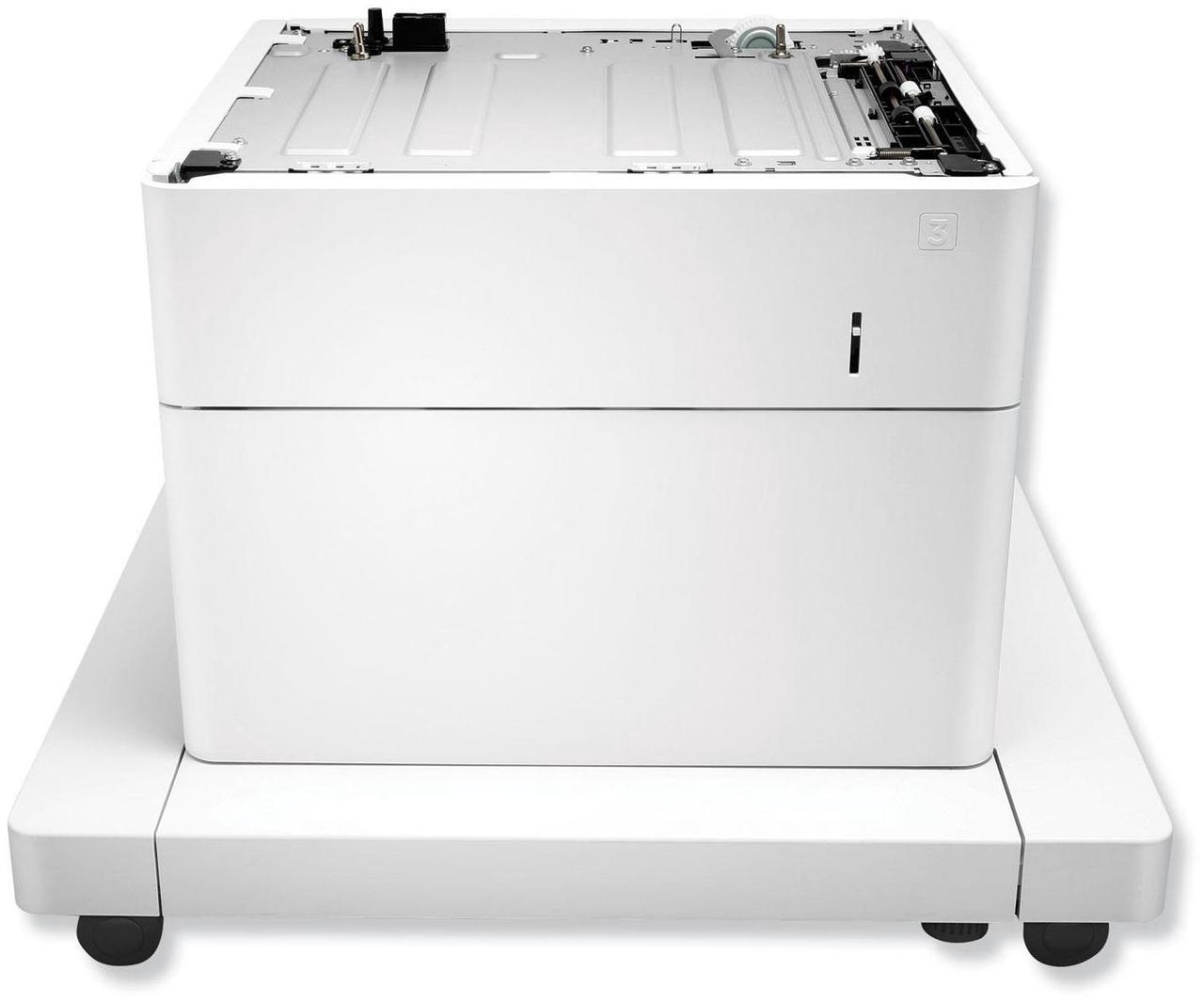 Alt view image 10 of 15 - HP J8J91A Paper Feeder And Cabinet - Printer Base With Media Feeder - 550 Sheets In 1 Tray(S) - For Laserjet Enterprise Mfp M633, Laserjet Managed Mfp E62555