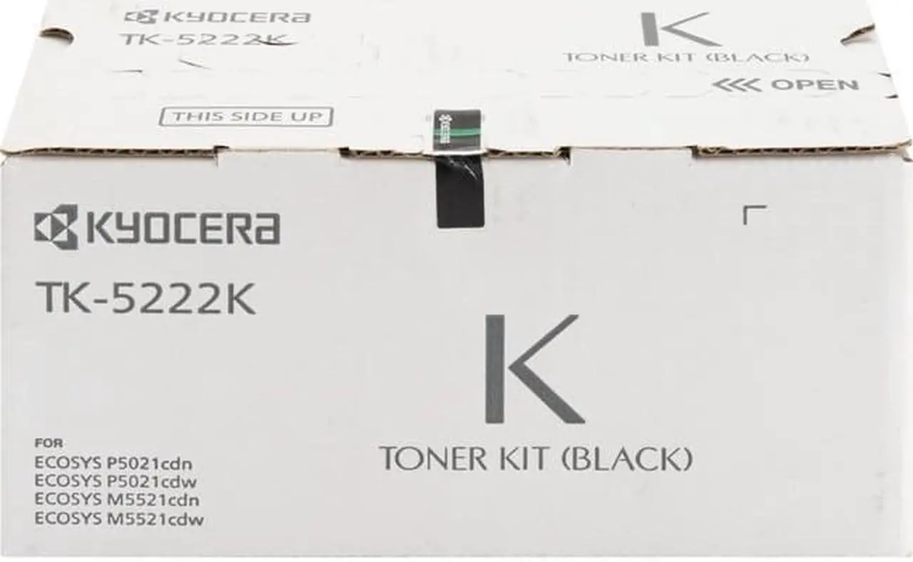 Alt view image 3 of 6 - Kyocera  Toner Cartridge TK5222K