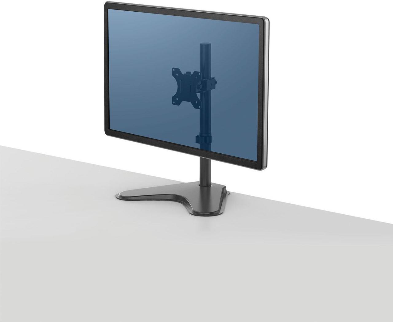 Alt view image 14 of 20 - FELLOWES 8049601 Pro Freestanding Sngl Mntr Arm