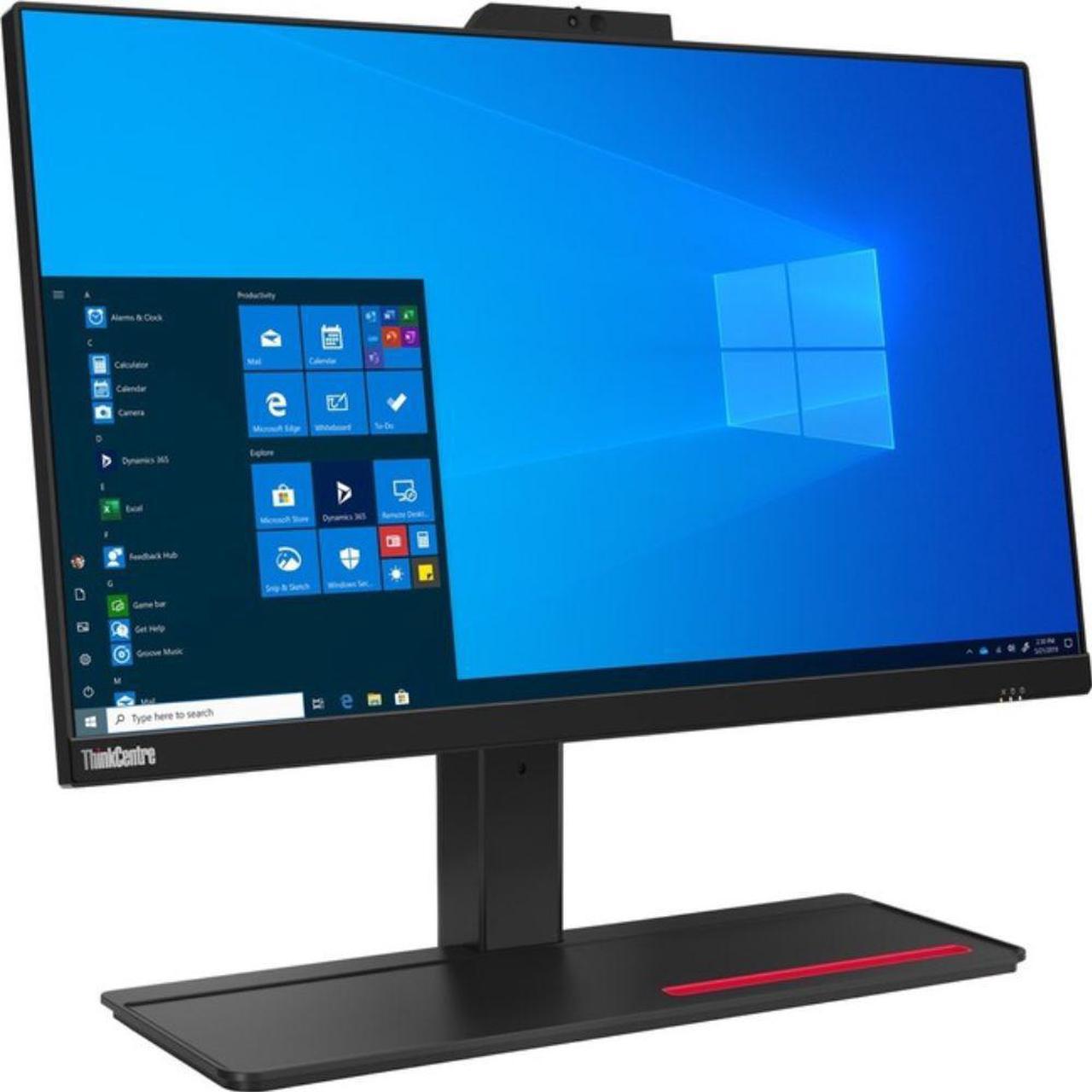 Lenovo All-in-One Computer ThinkCentre M70a 11CK002YUS Intel Core i5-10400 8GB DDR4 256 GB PCIe SSD 21.5" Windows 10 Pro 64-bit