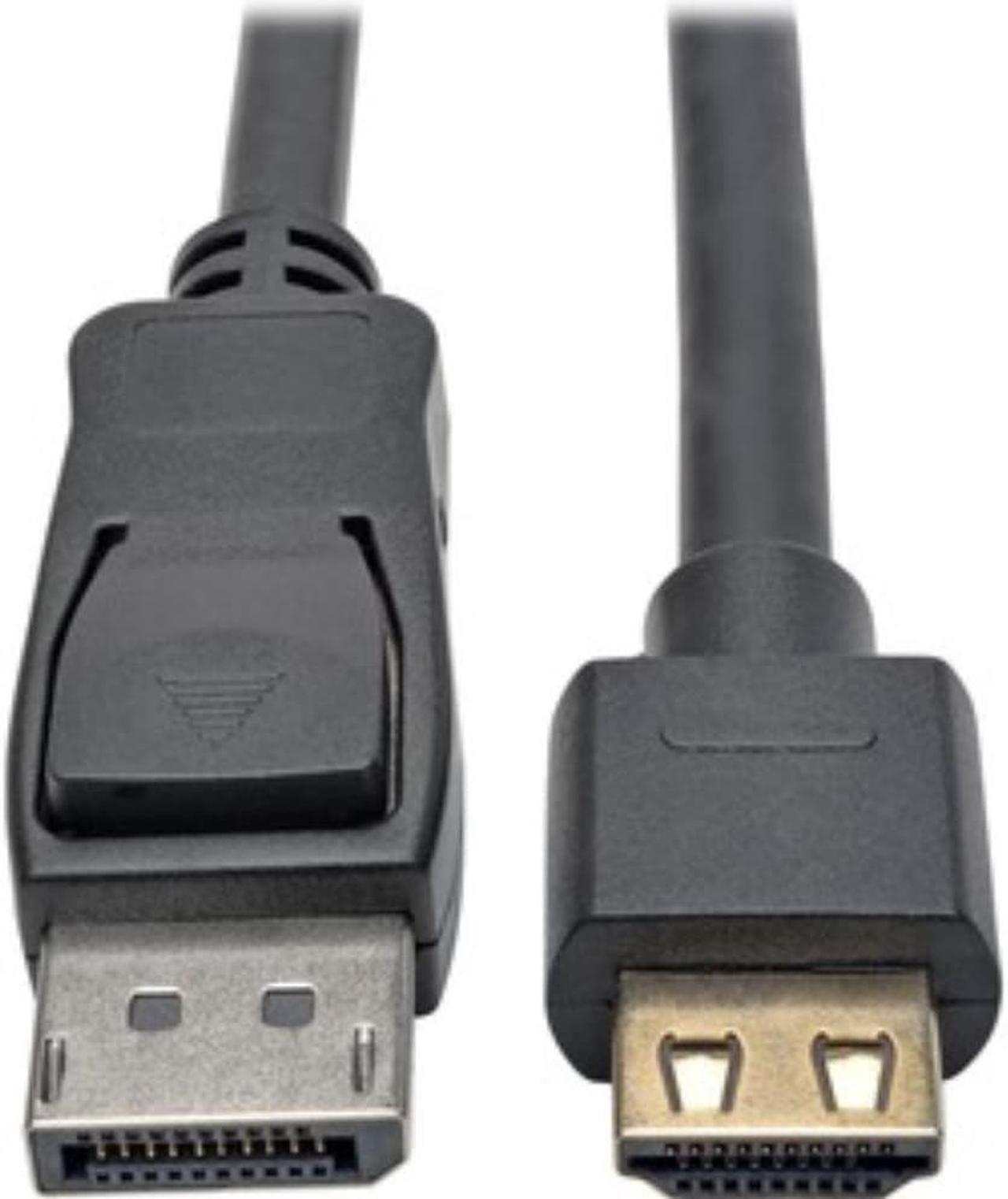 Alt view image 8 of 16 - Tripp Lite DisplayPort to HDMI Adapter Cable Active DP 1.2a to HDMI 4K 12 ft. (P582-012-HD-V2A)