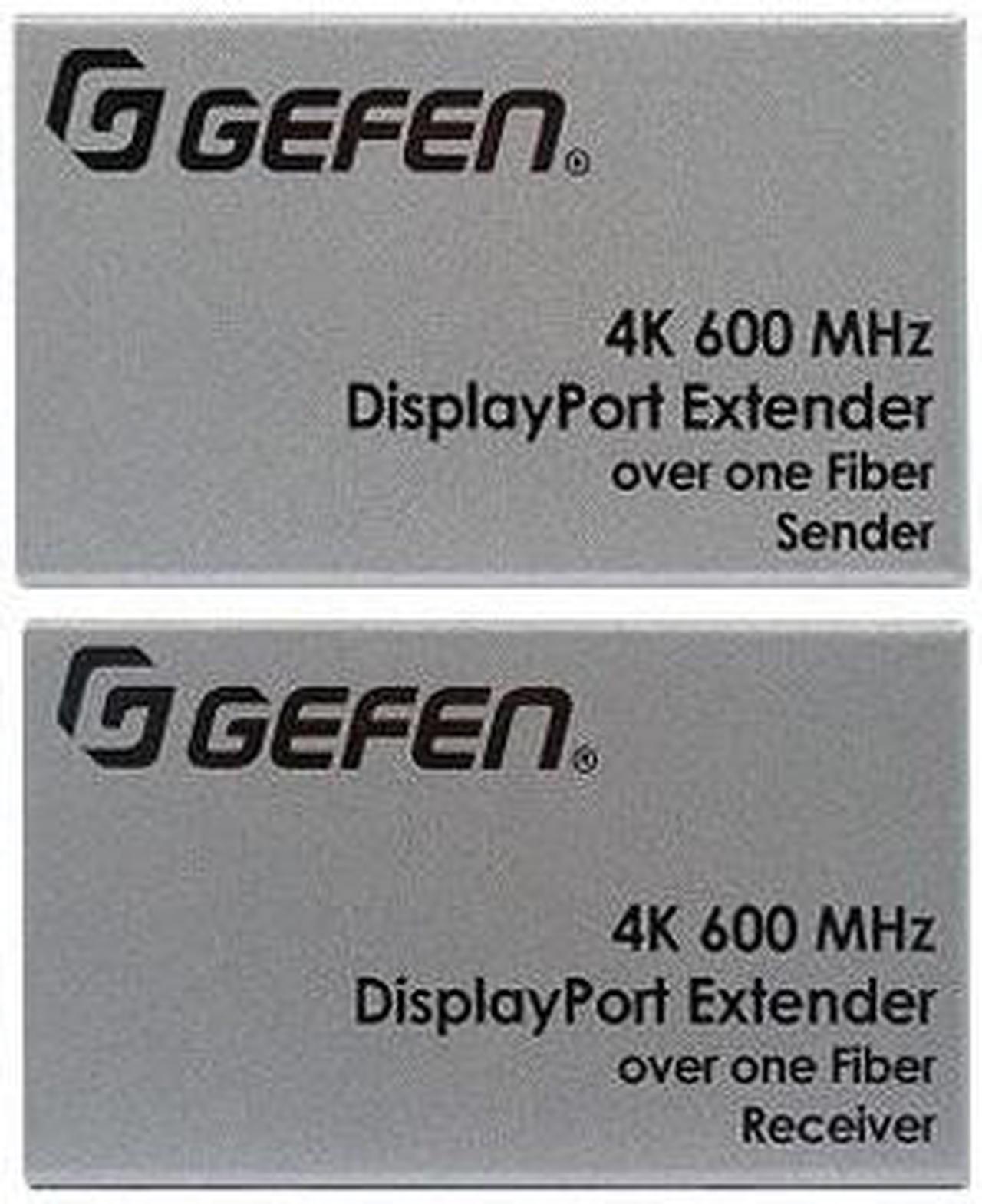 Alt view image 8 of 10 - Gefen 4K 600 MHz DisplayPort Extender over one SC-terminated fiber optic cable (EXT-DP-4K600-1SC)