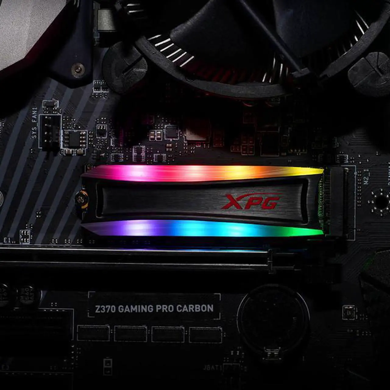 Alt view image 15 of 14 - XPG SPECTRIX RGB Gaming SSD S40G Series: 4TB Internal PCIe Gen3x4 M.2 2280 NVME