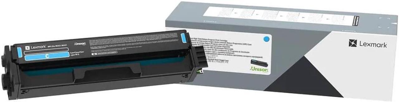 Lexmark C340X20 Laser Toner Cartridge Cyan in Retail Packaging