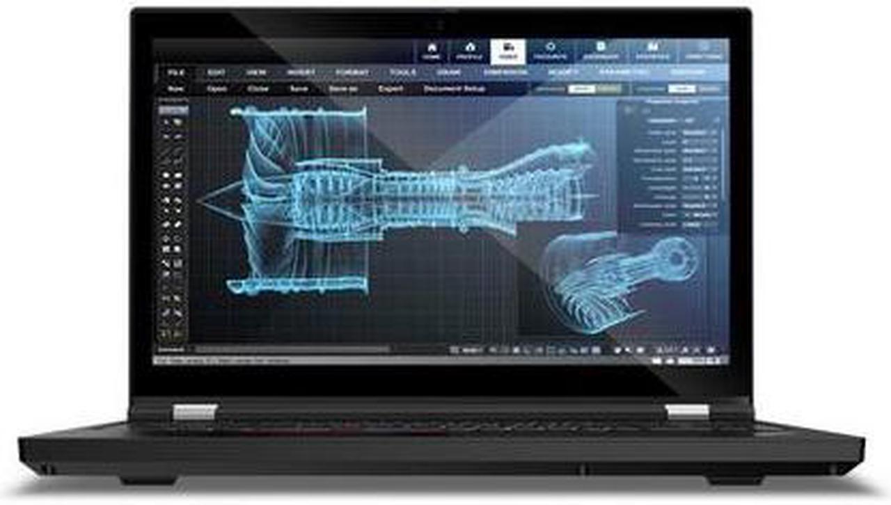 Alt view image 13 of 16 - Lenovo ThinkPad P15 Gen 1 Mobile Workstation Intel Core i7-10750H 32GB Memory 512 GB PCIe SSD NVIDIA Quadro T2000 15.6" Non-Touch Screen Windows 10 Pro 64-bit 20ST004DUS