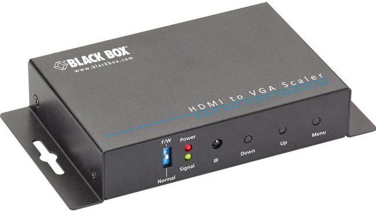 Alt view image 6 of 8 - Black Box AVSC-HDMI-VGA Hdmi-To-Vga Scaler & Converte R With Audio