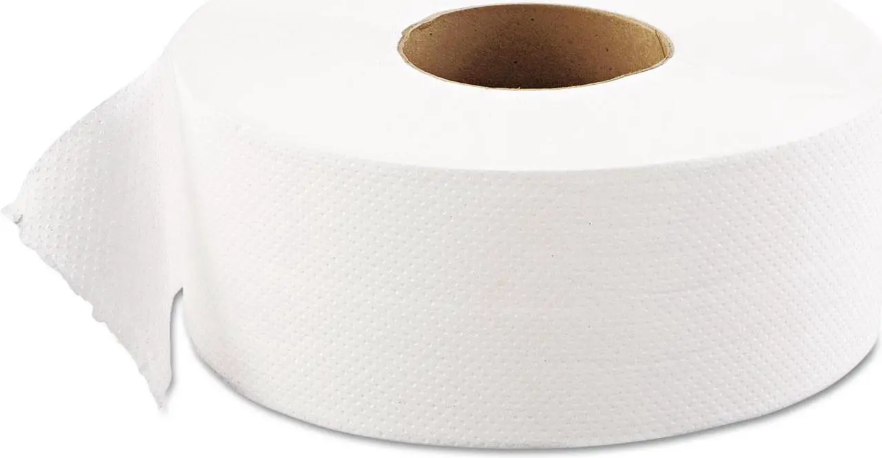 Alt view image 2 of 2 - JRT Jumbo Bath Tissue, 1-Ply, White, 9" Diameter