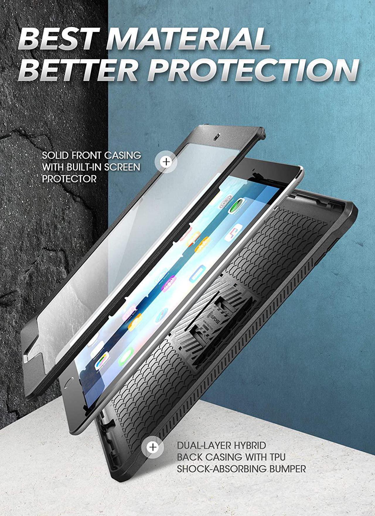 Alt view image 11 of 17 - SupCase Unicorn Beetle Pro - Protective case for tablet - rugged - thermoplastic polyurethane (TPU) - black - 10.2" - for Apple 10.2-inch iPad (7th generation)