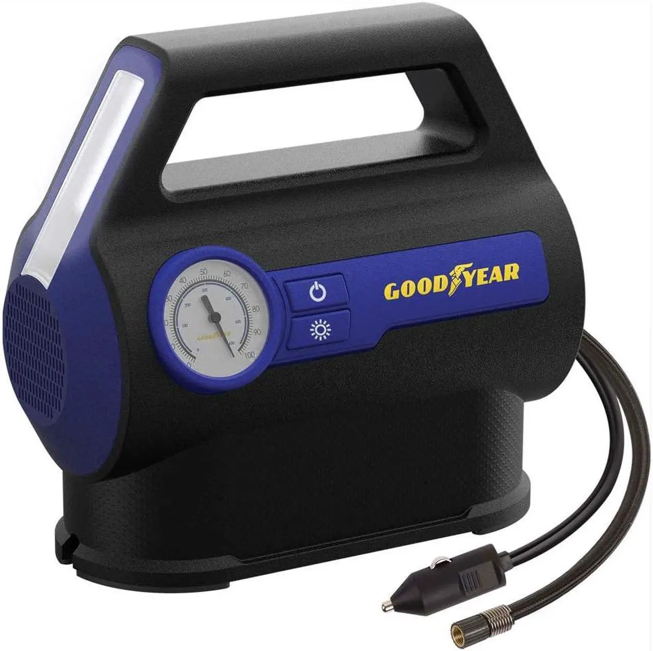 Main image of Goodyear Analog Tire Inflator and Air Compressor 7-Minutes Flat to Full