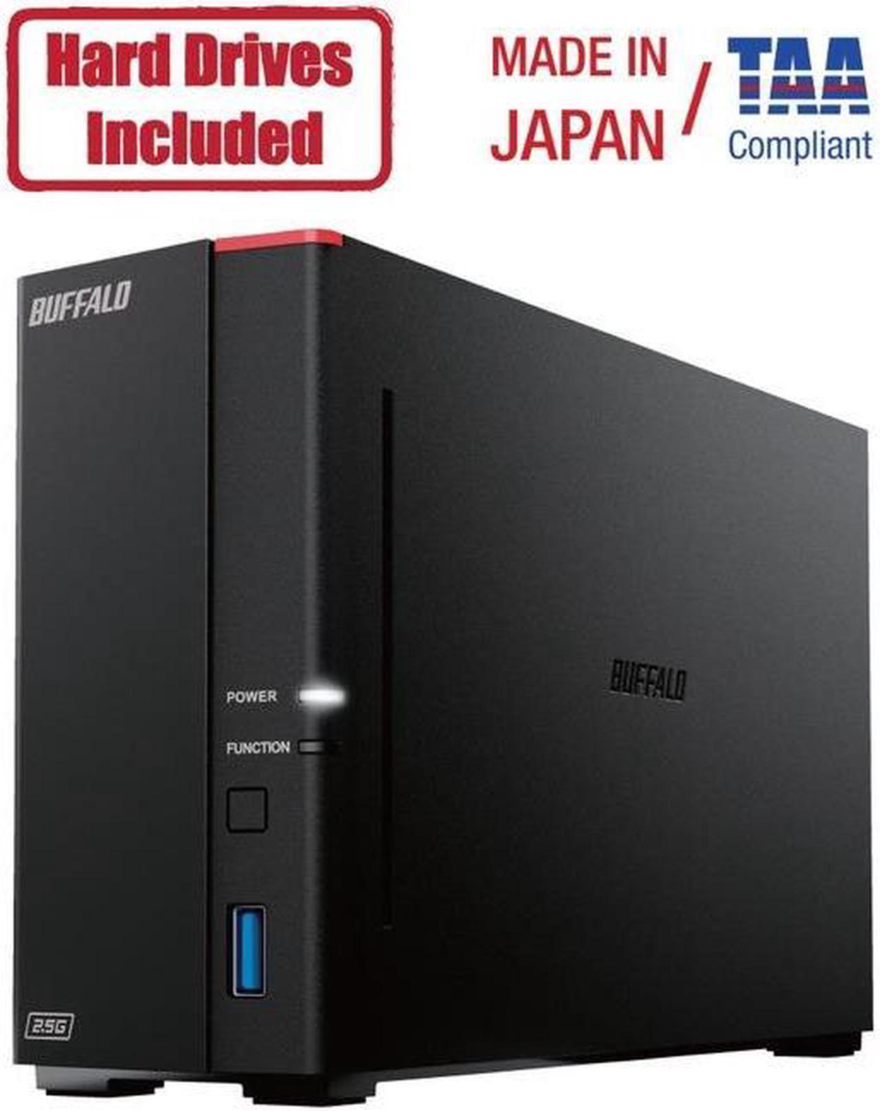 Buffalo LinkStation 710D 2TB Hard Drives Included Private Cloud (1 x 2TB, 1 Bay)