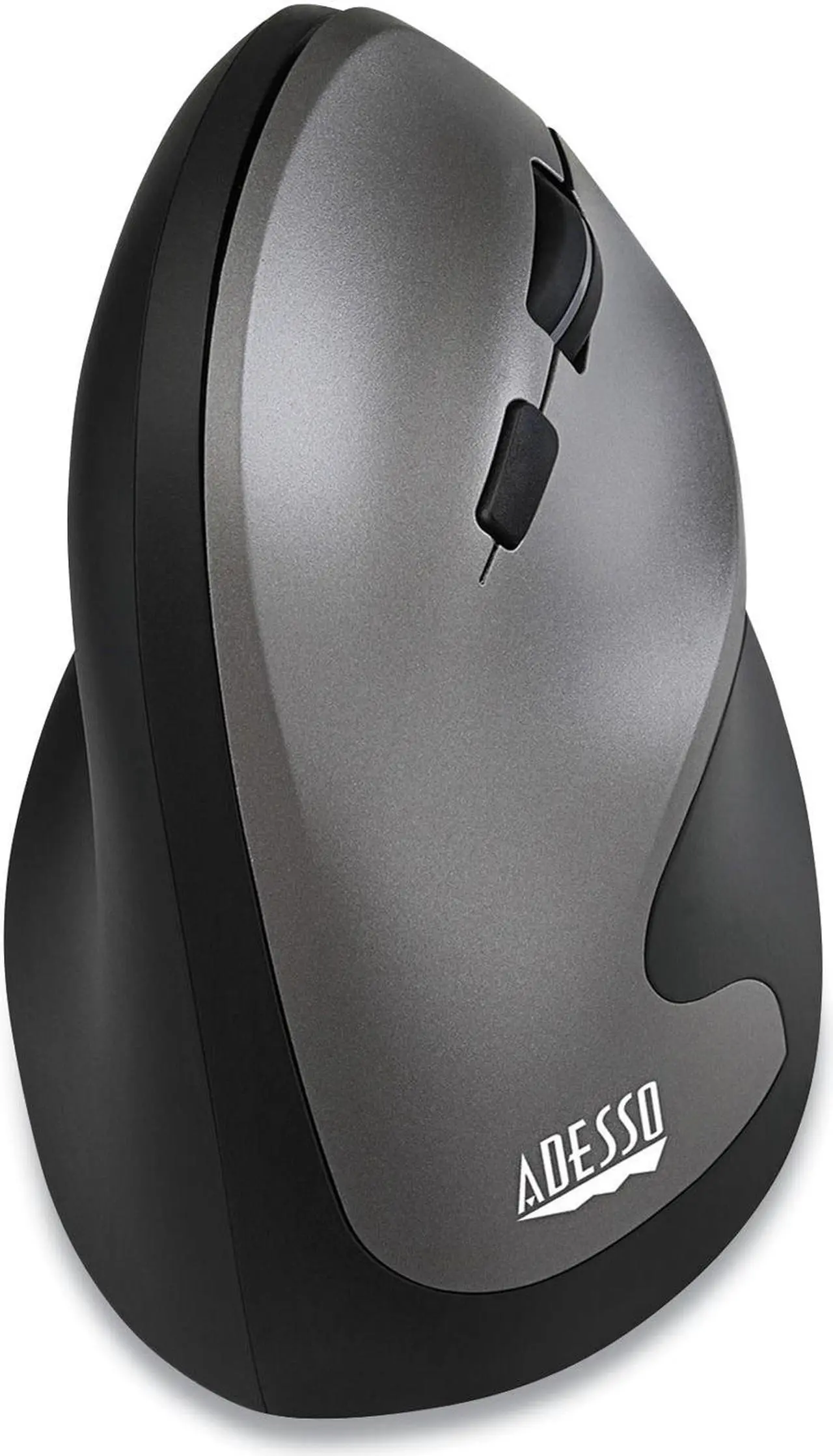 Main image of Adesso iMouse A20 Antimicrobial 2.4GHz Right Hand Wireless Mouse Black/granite