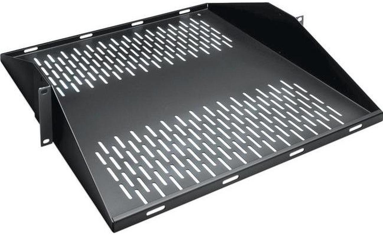 Alt view image 5 of 5 - Black Box RMTS08 Vented Center-Weight Shelf, 18.5Ind, Bla