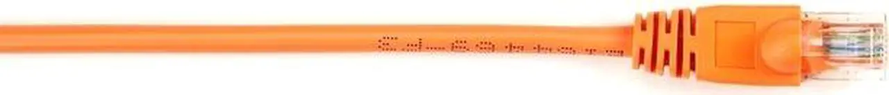 Main image of Black Box CAT5EPC-005-OR Black Box CAT5e Value Line Patch Cable, Stranded, Orange, 5-ft. (1.5-m) - Category 5e for Network Device - Patch Cable - 5 ft - 1 x RJ-45 Male Network - 1 x RJ-45 Male Network