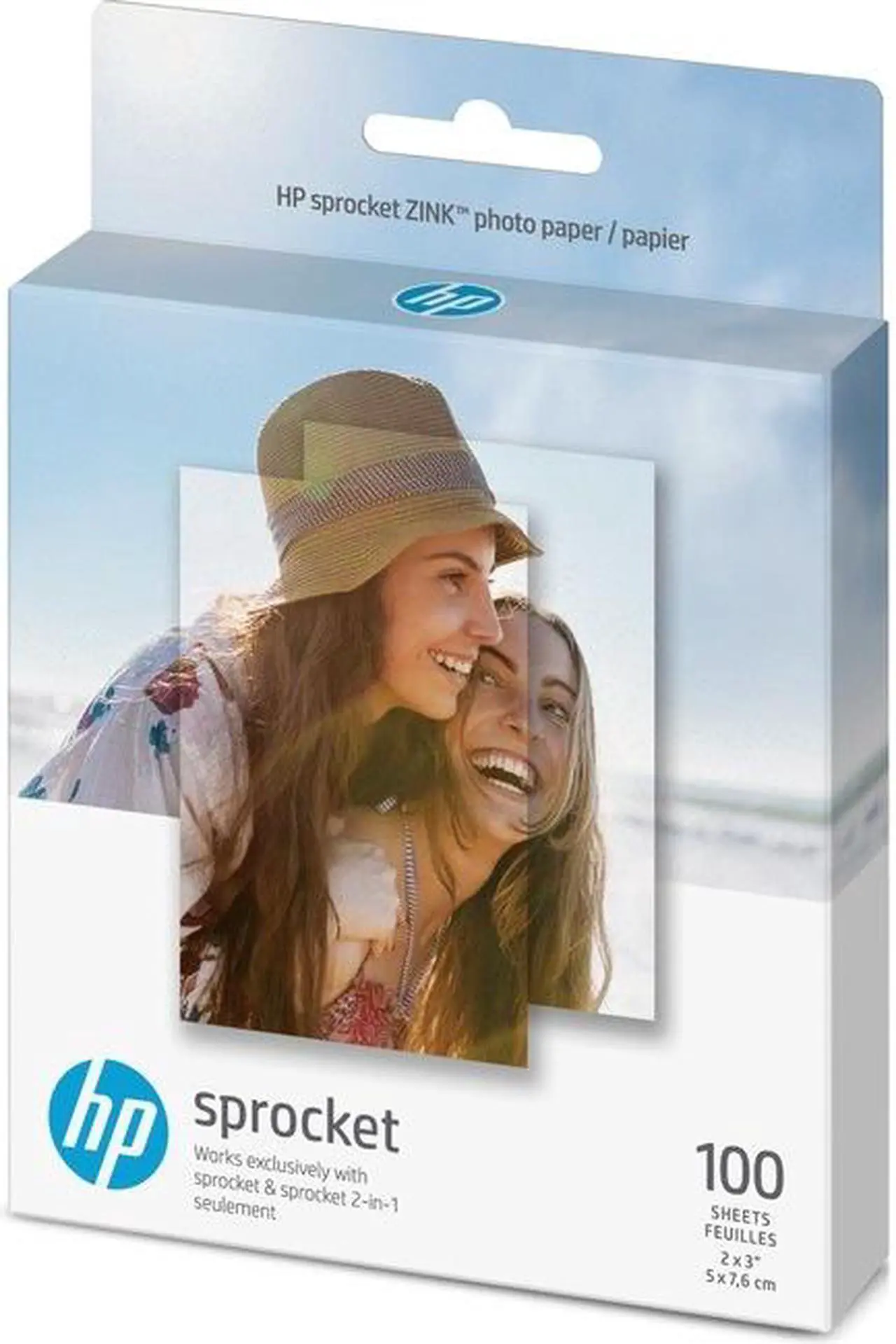 Alt view image 12 of 16 - HP - Sprocket ZINK(R) Photo 2" x 3" 100-Count Paper - White