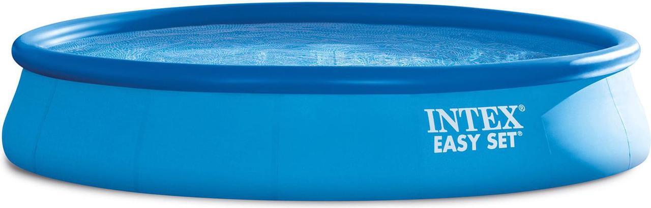 Alt view image 6 of 12 - Intex Easy Set 15ft x 33in Inflatable Kid Family Swimming Pool with Filter Pump