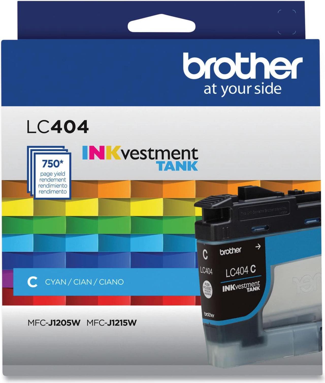 LC404CS INKvestment Ink 750 Page-Yield Cyan