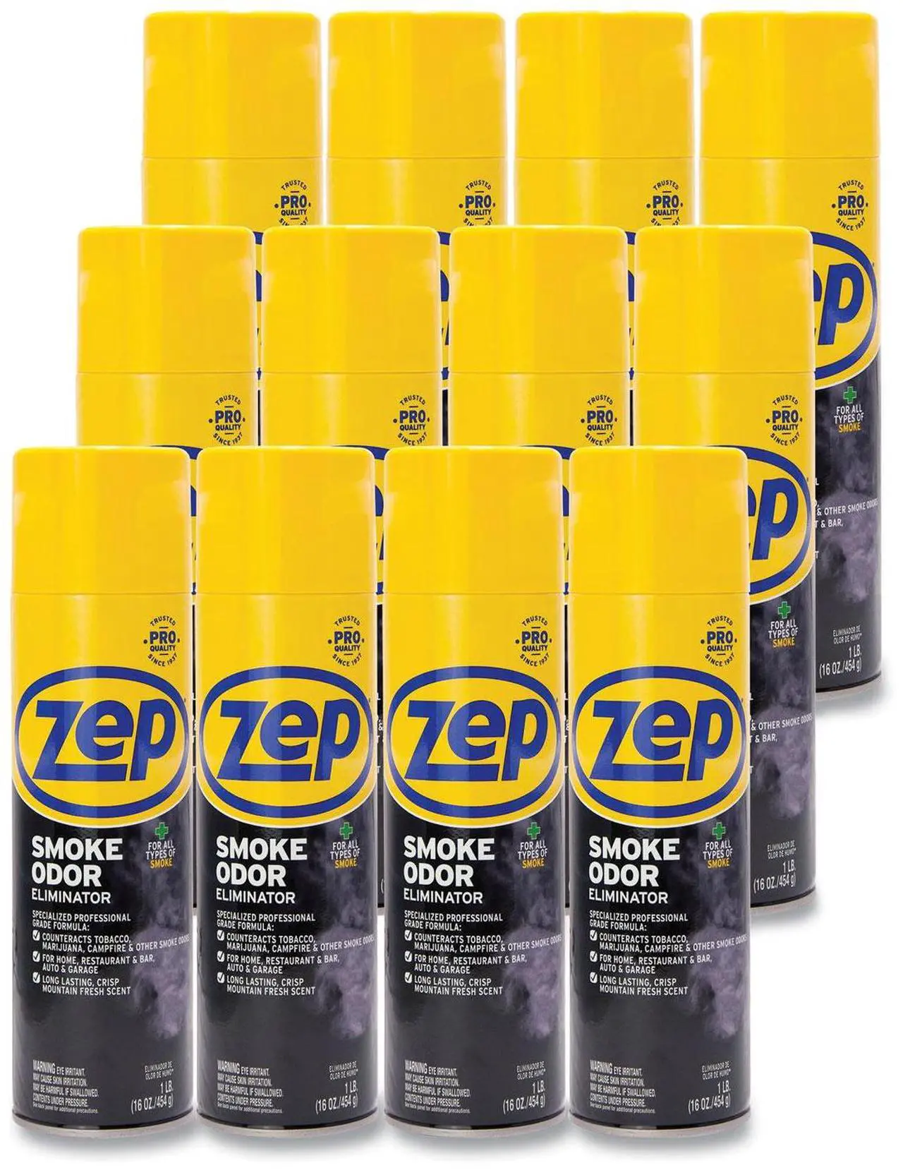 Alt view image 3 of 12 - Zep Professional Strength Smoke Odor Eliminator 1 EA