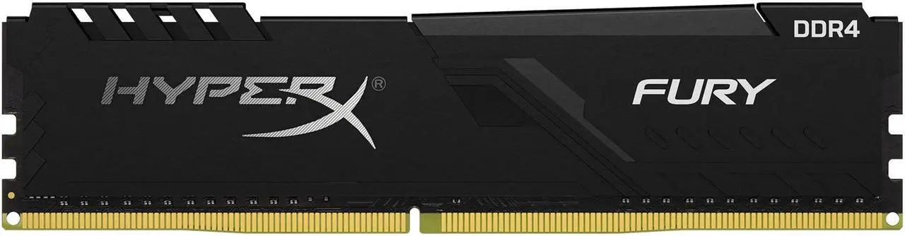 Alt view image 7 of 7 - HyperX FURY 4GB 288-Pin DDR4 SDRAM DDR4 3200 (PC4 25600) Desktop Memory Model HX432C16FB3/4