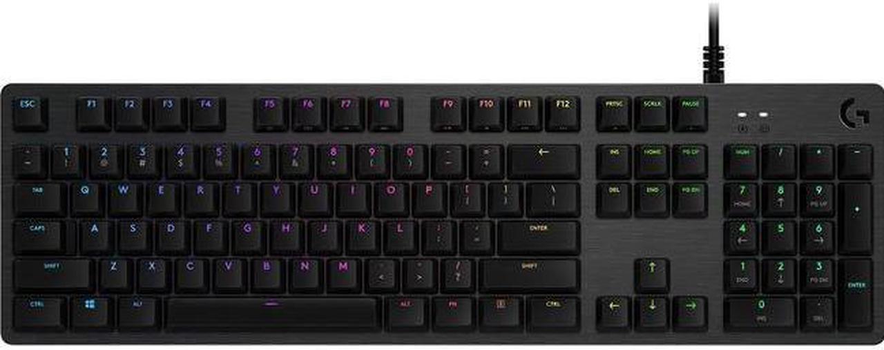 Logitech G512 Carbon LIGHTSYNC RGB Mechanical Gaming Keyboard GX Red 920009360