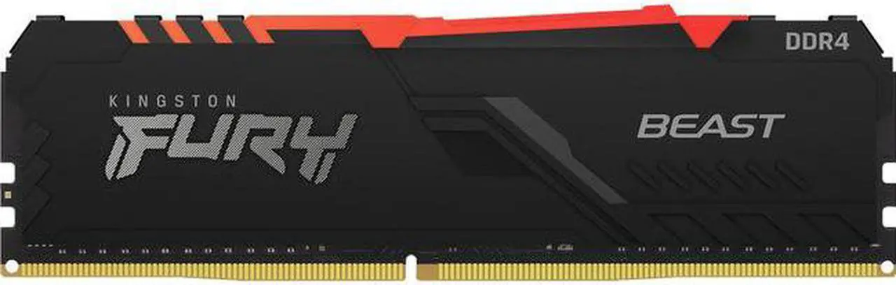 Main image of Kingston Fury Beast RGB 8GB DDR4 3200MHz 288pin DIMM Memory Module KF432C16BBA/8