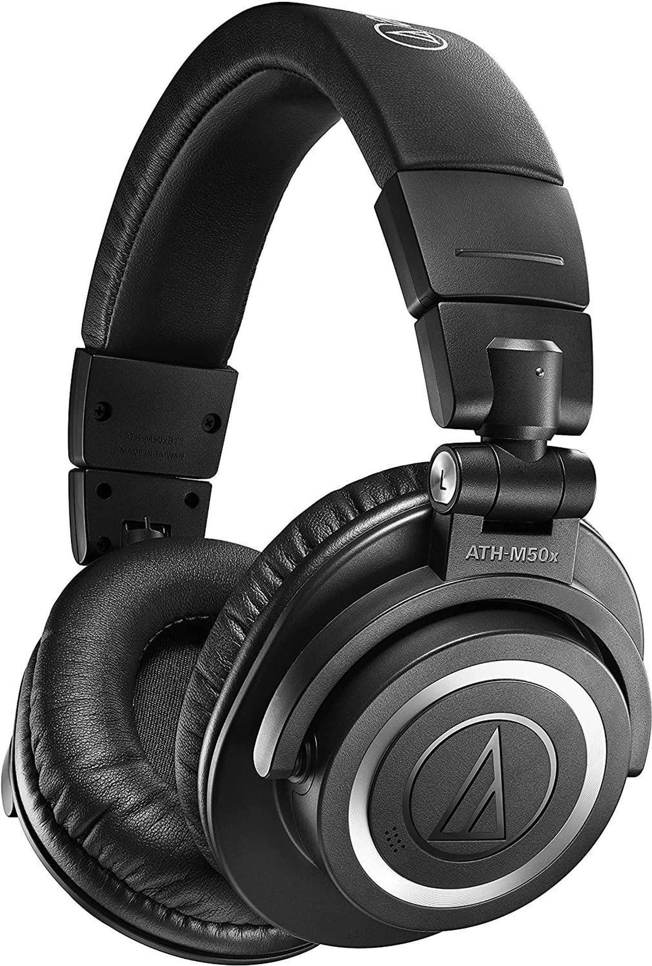 Audio Technica ATH-M50xBT2 Wireless Over-Ear Headphones - Black