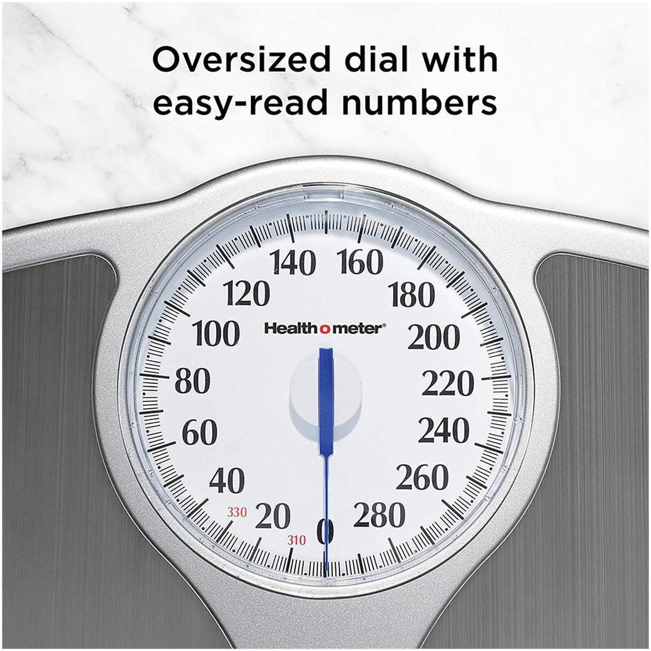 Alt view image 10 of 13 - Health o meter Home Dial Premium Scale, Stainless Steel HAB401DQ-99