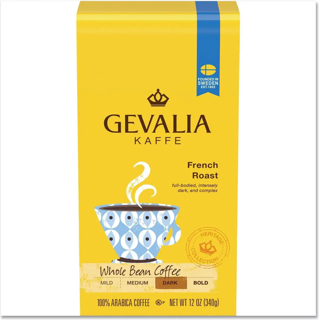 Main image of Coffee French Roast Ground 12 oz Bag GEN04352