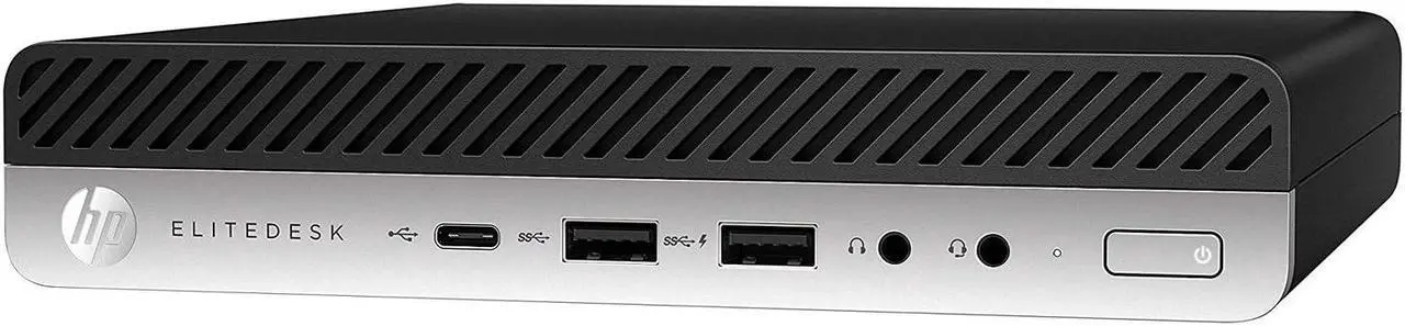 Alt view image 2 of 2 - HP EliteDesk 800 G5 Mini Desktop Computer i5-9500T 16GB 256GB SSD W10P 8GC24UP
