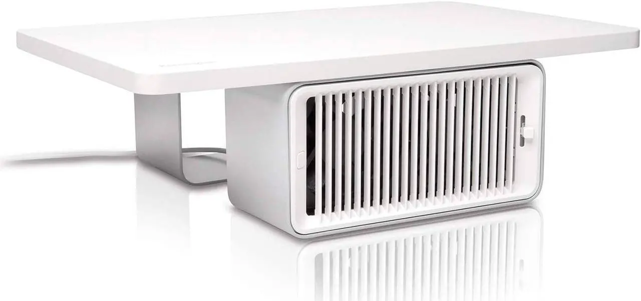 Main image of Kensington CoolView Wellness Monitor Stand with Desk Fan K55855WW