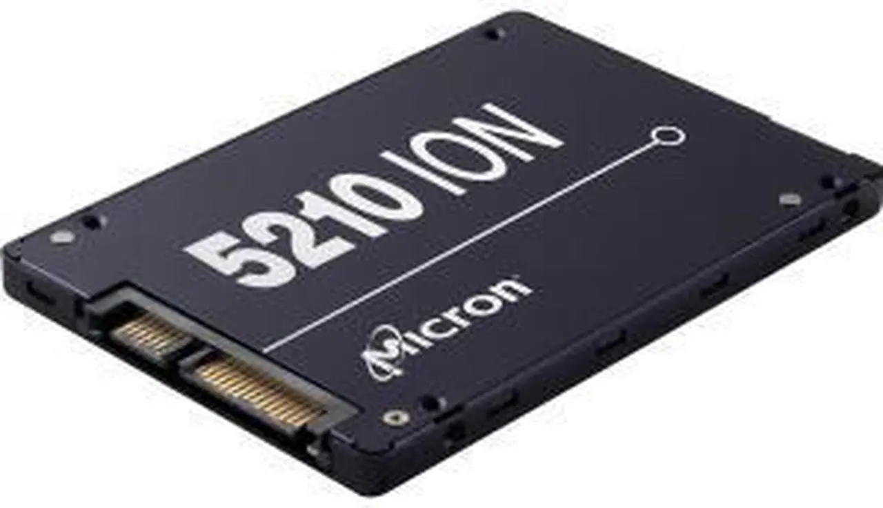 Alt view image 7 of 7 - Micron 5210 ION 7.68TB SATA 6Gb/s 2.5" Enterprise SSD — MTFDDAK7T6QDE