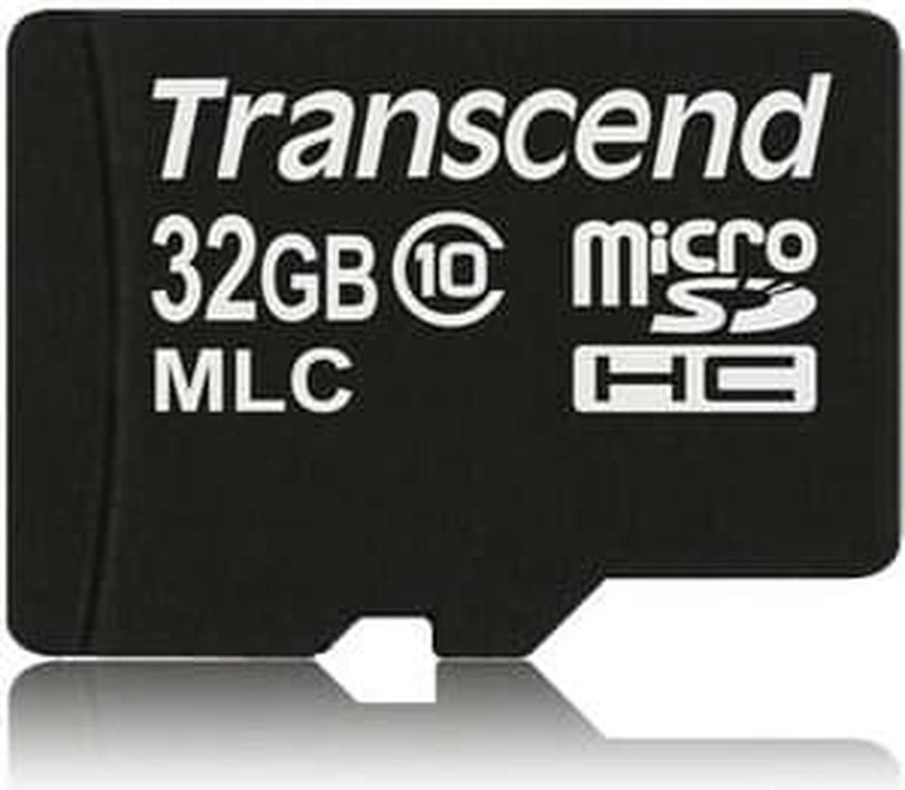 Alt view image 8 of 8 - Transcend 32GB MicroSDHC Class 10 Memory Card Model TS32GUSDC10M