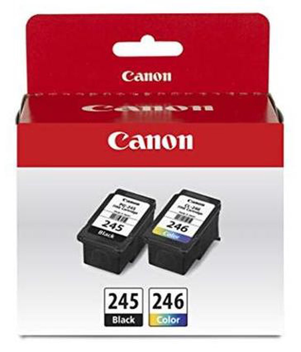 Alt view image 2 of 9 - Canon PG-245 Black & CL-246 Color Ink Cartridge Value Pack for PIXMA Printers