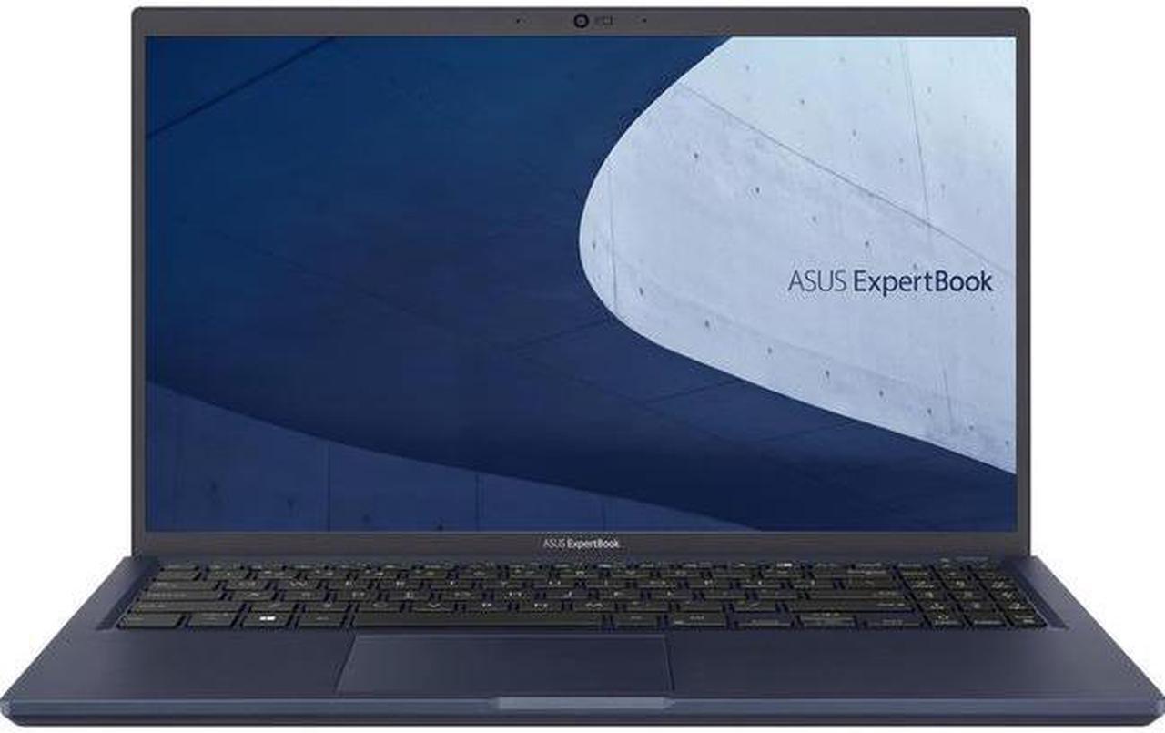 Alt view image 2 of 14 - Asus ExpertBook B1 B1500 B1500CEA-XH53 15.6" Notebook - Full HD - 1920 x 1080 - Intel Core i5 11th Gen i5-1135G7 Quad-core (4 Core) 2.40 GHz - 16 GB RAM - 256 GB SSD - Star Black - Intel Chip - W