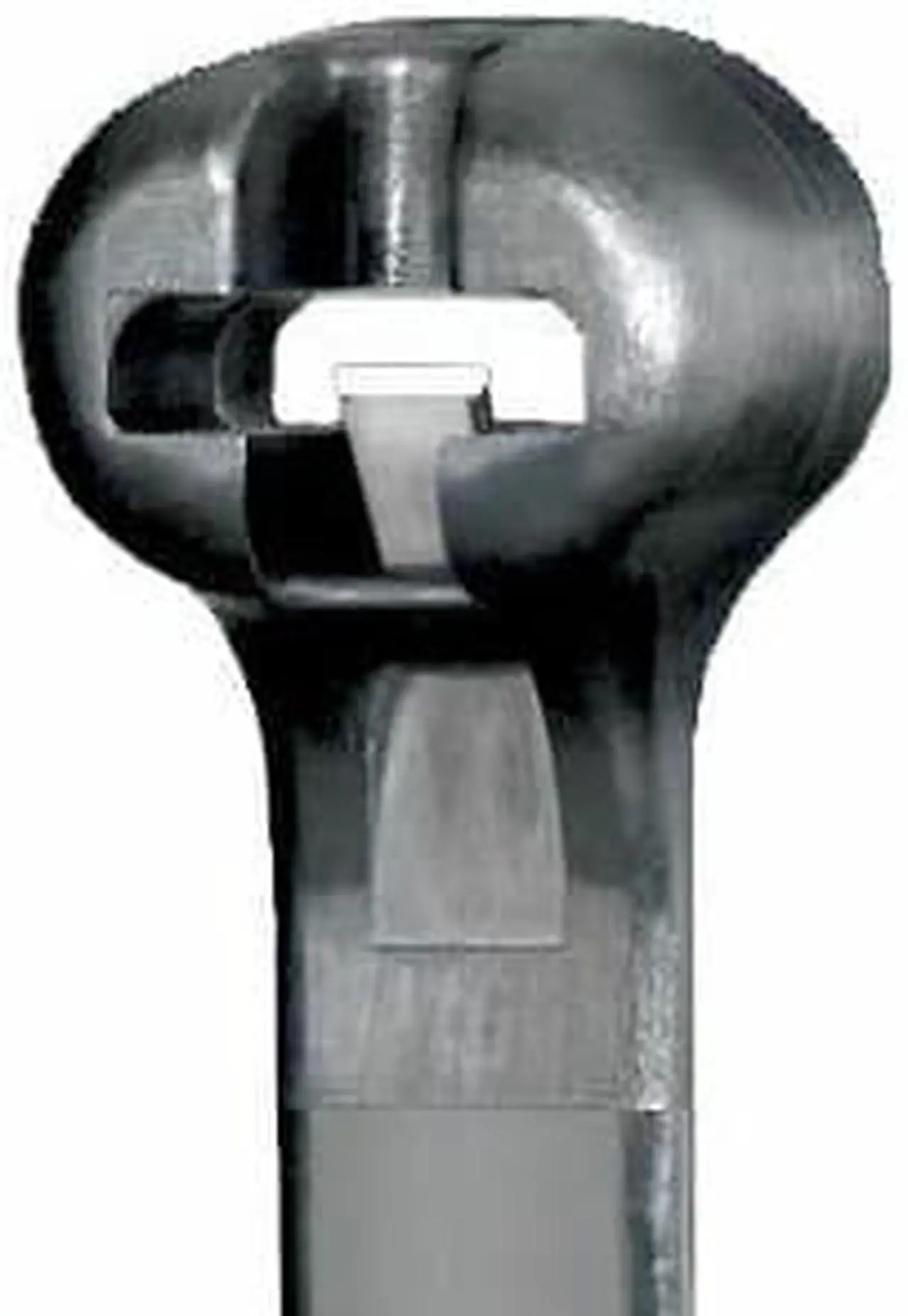 Alt view image 4 of 9 - PANDUIT BT1.5M-C0 6.3" L, 0.09" W, Black Nylon Cable Tie, PK 100