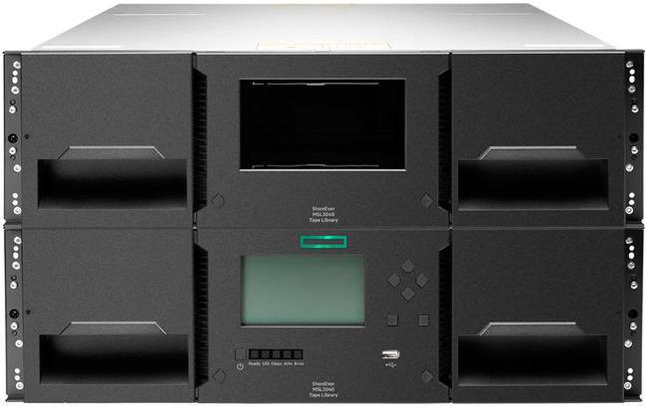 HPE StoreEver MSL3040 Scalable Library Base Module - Tape library - slots: 40 - no tape drives - rack-mountable - 3U