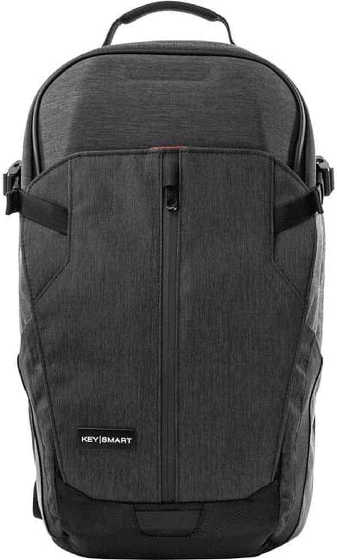Alt view image 6 of 15 - Keysmart Urban 21 Commuter Backpack - Black