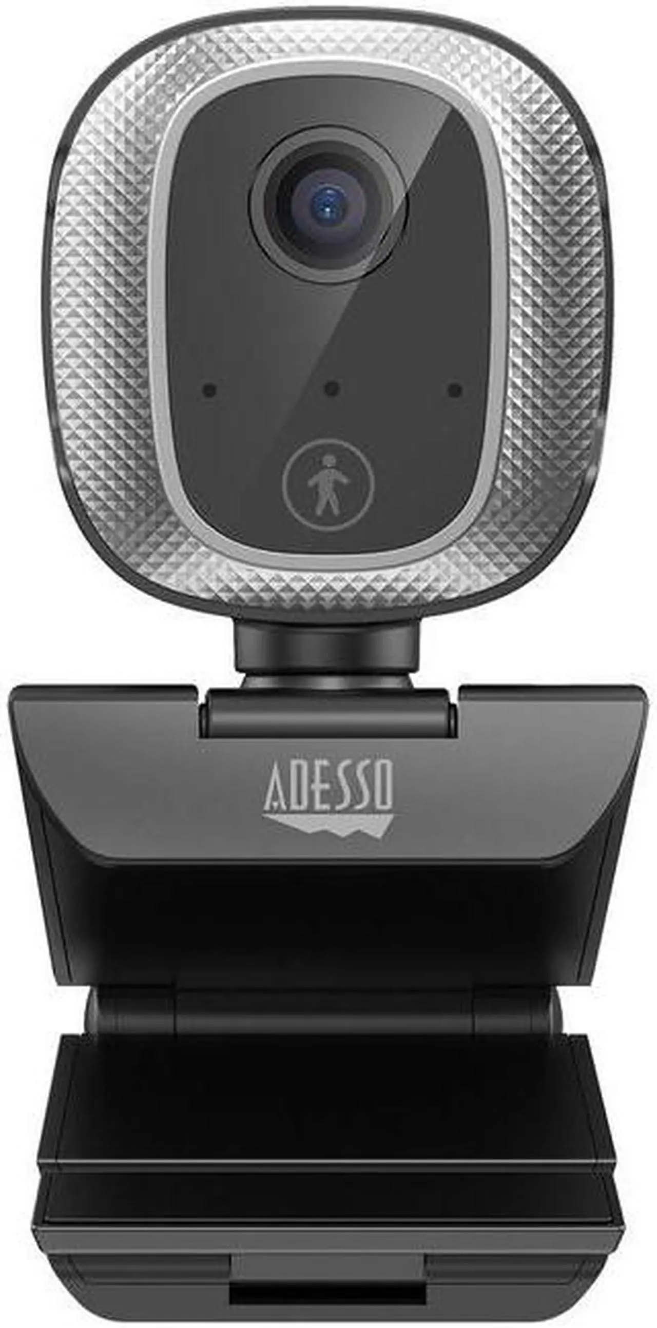 Main image of Adesso CyberTrack M1 1080P HD H.264 Fixed Focus USB Webcam with 305° Motion Tracking, Built-in Microphone, and Tripod Mount
