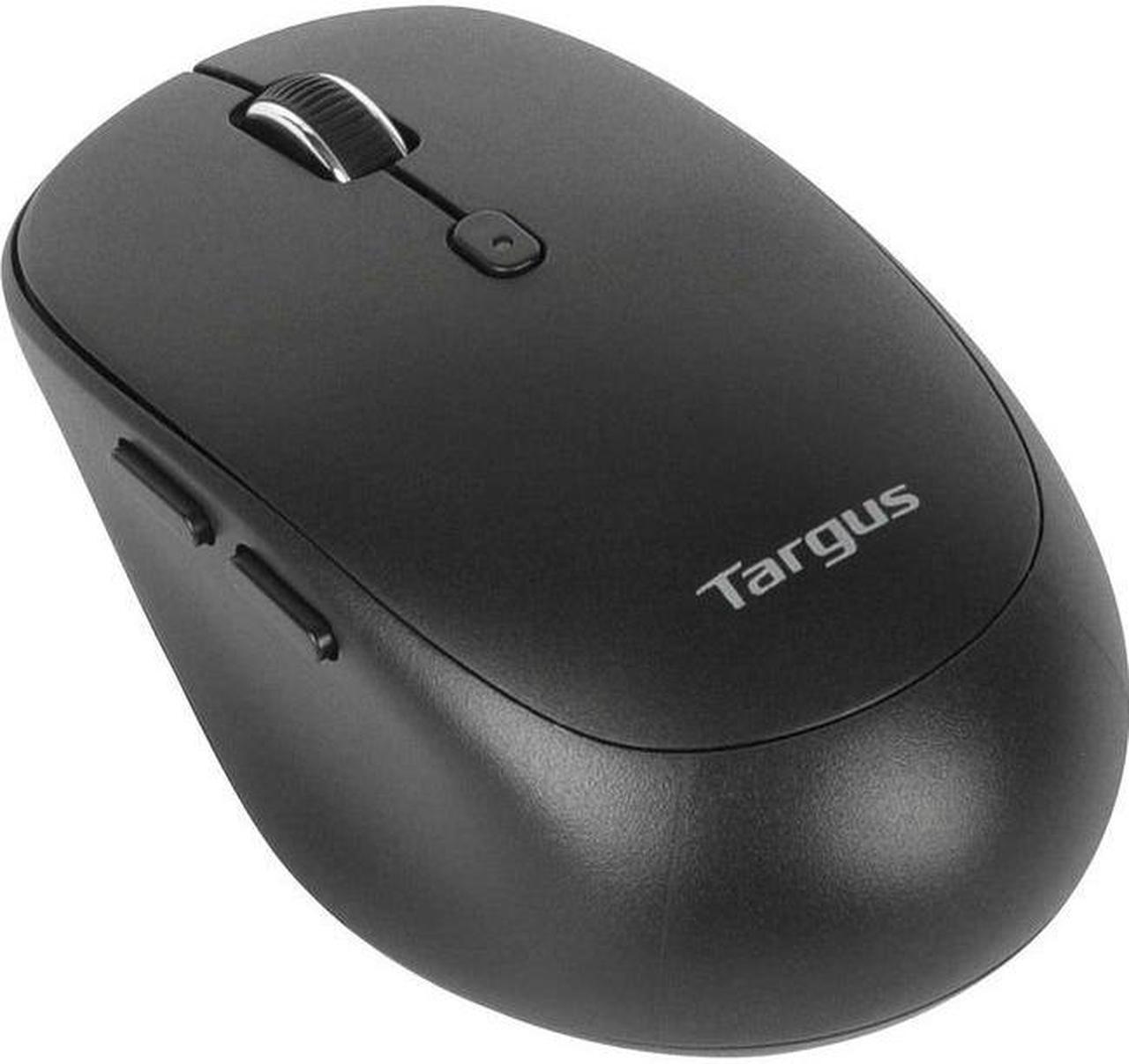 Main image of Targus AMB582GL Black 1 x Wheel Dual (RF / Bluetooth Wireless) Midsize Comfort Multi-Device Antimicrobial Wireless Mouse