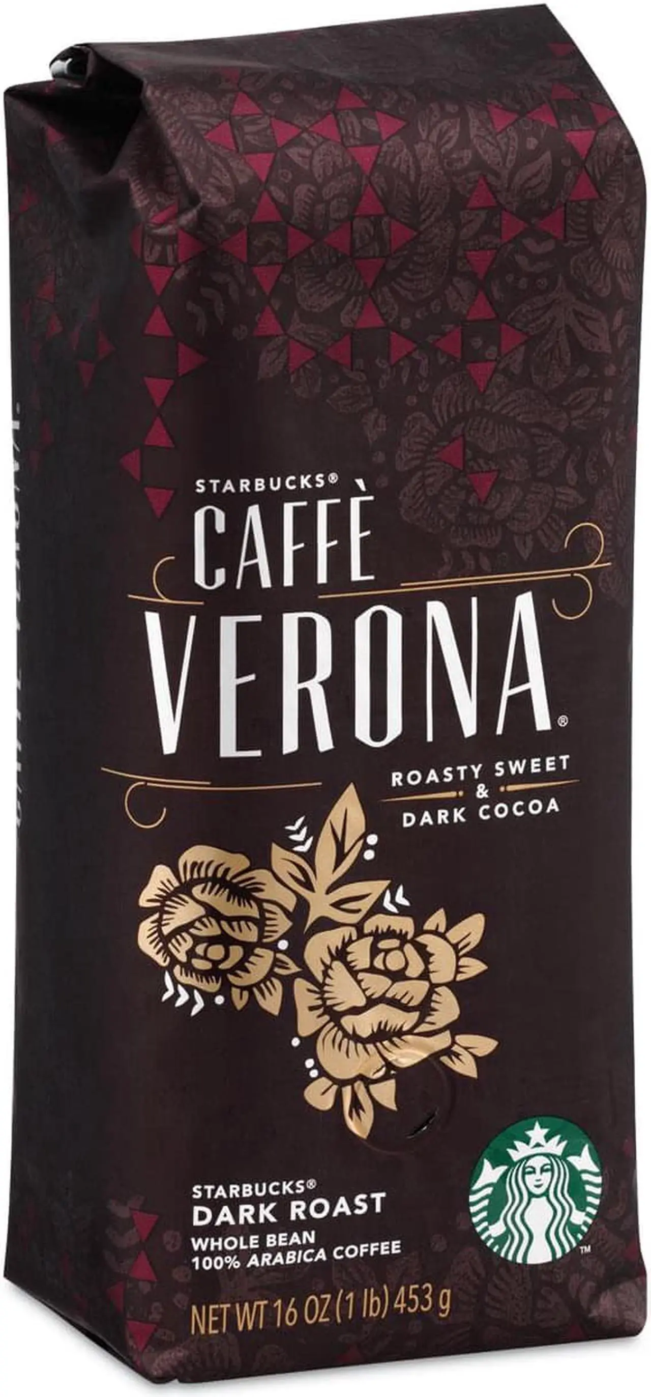 Alt view image 7 of 14 - Starbucks Whole Bean Coffee Caffe Verona 1 lb Bag 11017871