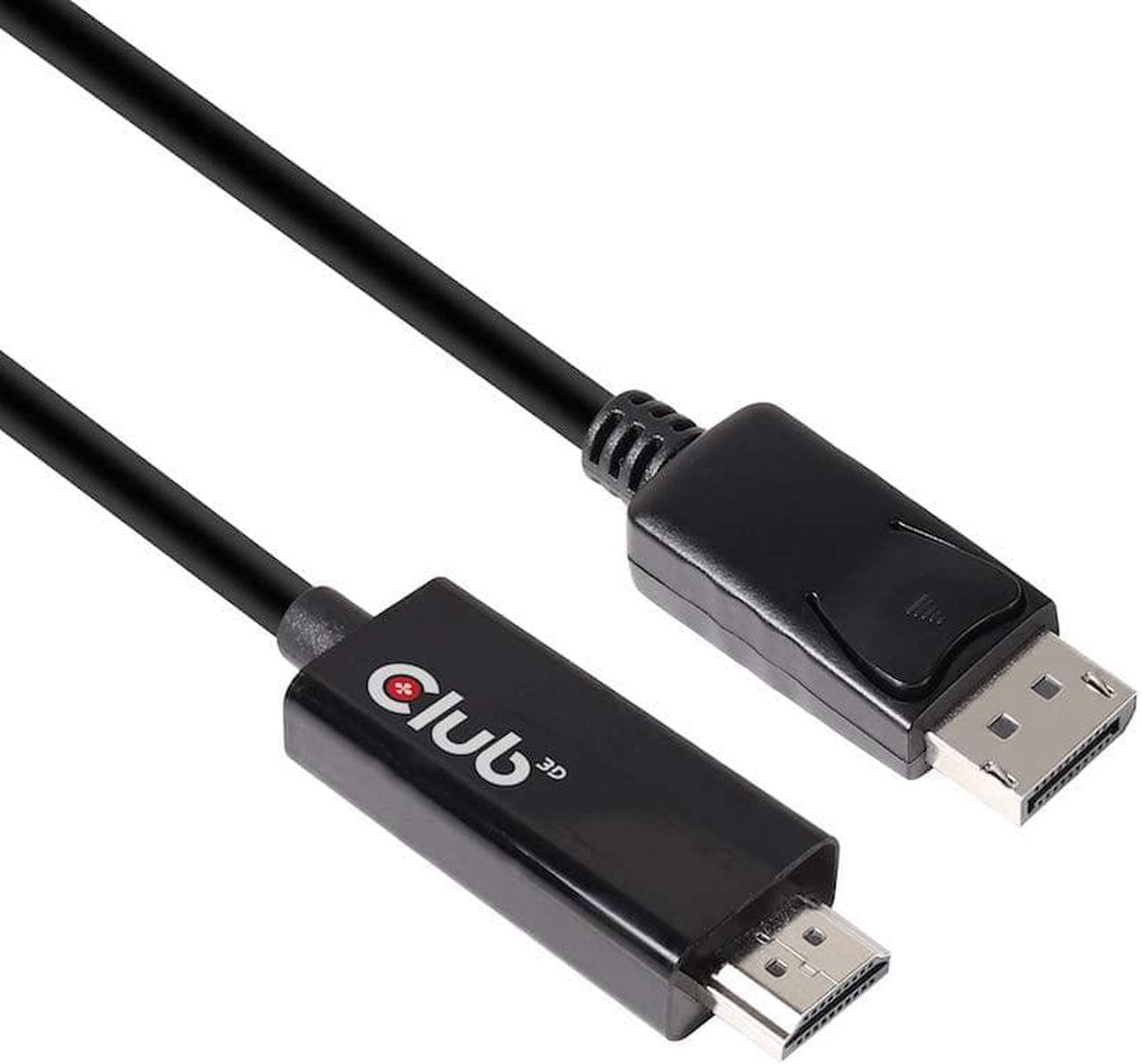 Main image of Club3D CAC-1082 DisplayPort 1.4 to HDMI 2.0b HDR Cable Male/Male 2m/6.56 ft.