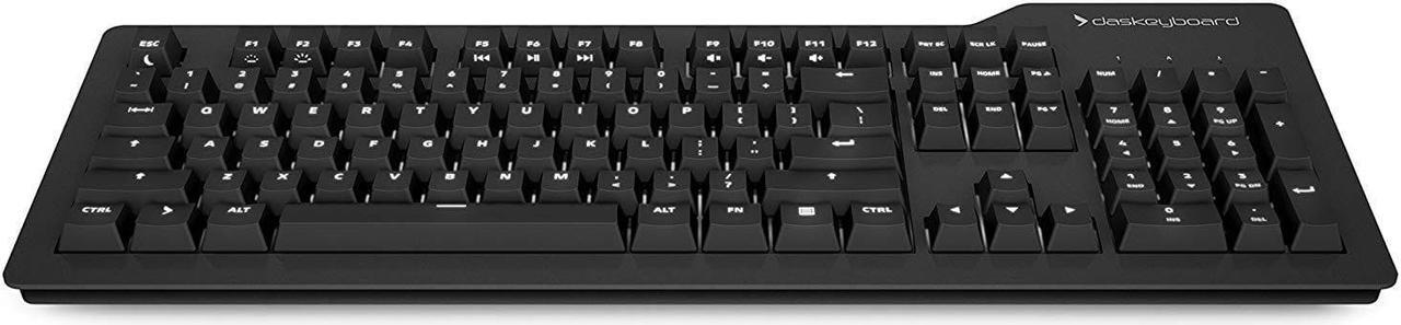 Alt view image 3 of 5 - DAS Keyboard DKP13-PRMXT00-US Prime 13 White Led Backlit Soft Tactile Mx Brown Mechanical Keyboar