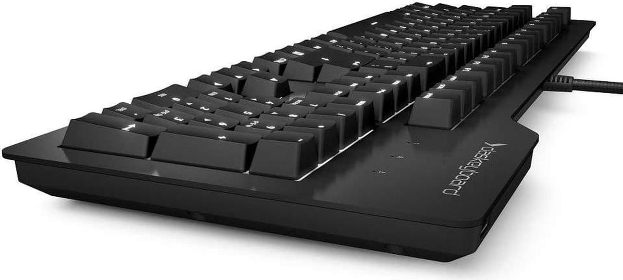 Alt view image 4 of 5 - DAS Keyboard DKP13-PRMXT00-US Prime 13 White Led Backlit Soft Tactile Mx Brown Mechanical Keyboar
