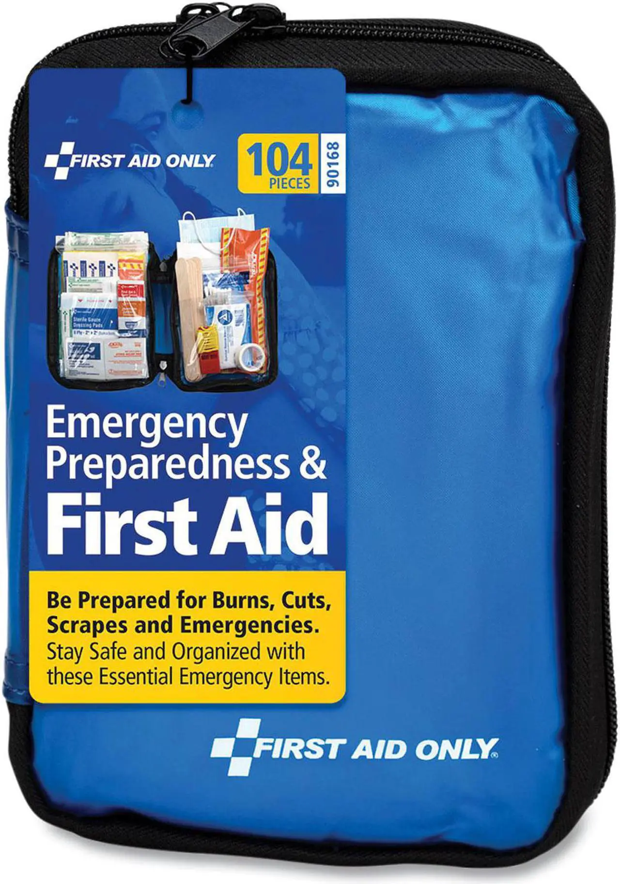 Alt view image 2 of 2 - PhysiciansCare First Aid Plus Emergency Preparedness Kit