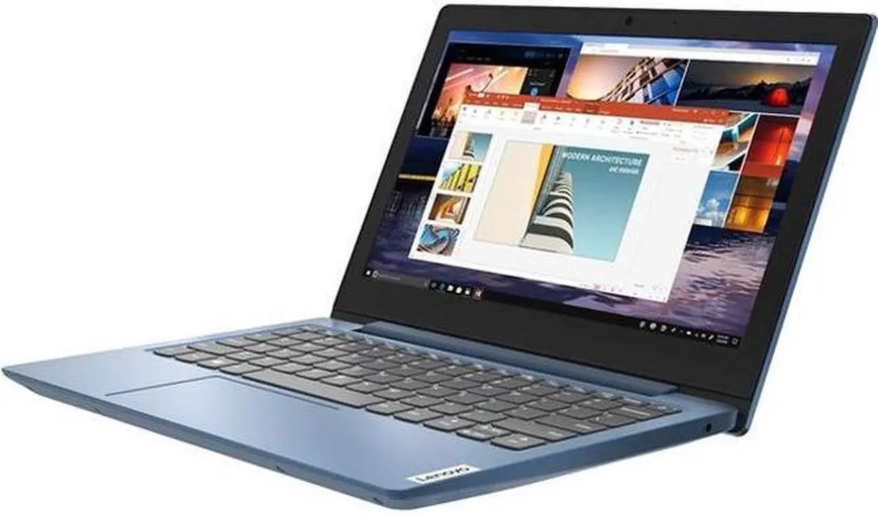 Alt view image 8 of 19 - Lenovo IdeaPad 1 Intel Laptop, 11.6" 250 nits, N4020, UHD Graphics 600, 4GB, 64GB eMMC, Win 10 Home S Mode