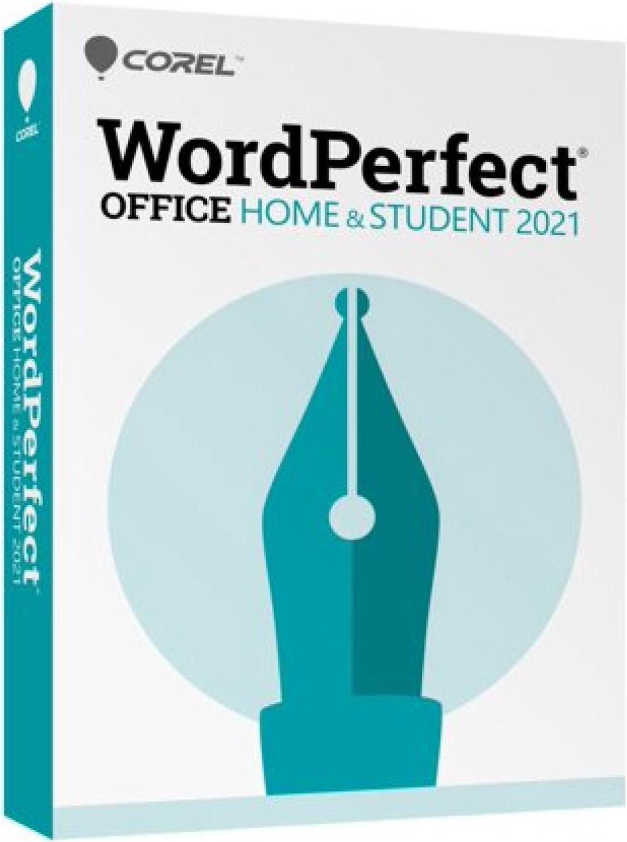 Main image of Corel WordPerfect Office 2021 Home & Student Box Pack WP2021HSEFMBAM