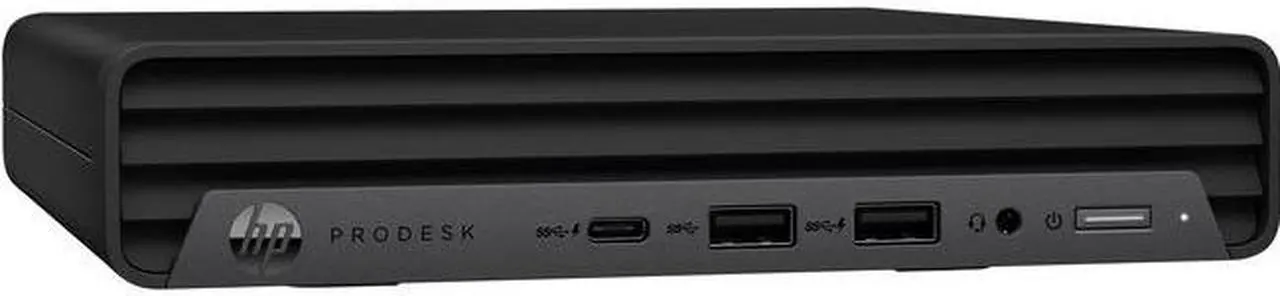 Main image of HP Business Desktop ProDesk 400 G6 Desktop Computer - Intel Core i5 10th Gen i5-10500T Hexa-core (6 Core) 2.30 GHz - 16 GB RAM DDR4 SDRAM - 256 GB NVMe M.2 PCI Express SSD - Desktop Mini - Intel Q470