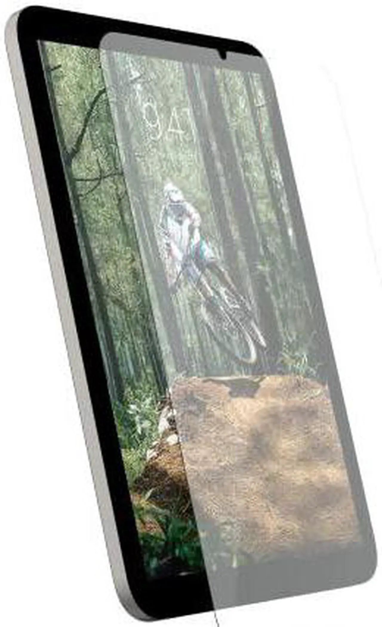 Alt view image 3 of 4 - UAG iPad Mini Glass Shield Screen Protector (6th Gen, 2021) [8.3-inch screen] - 9H Tempered Glass, Anti-Fingerprint, Scratch Resistant, Bubble Free, 0.2 mm Thin, Clear