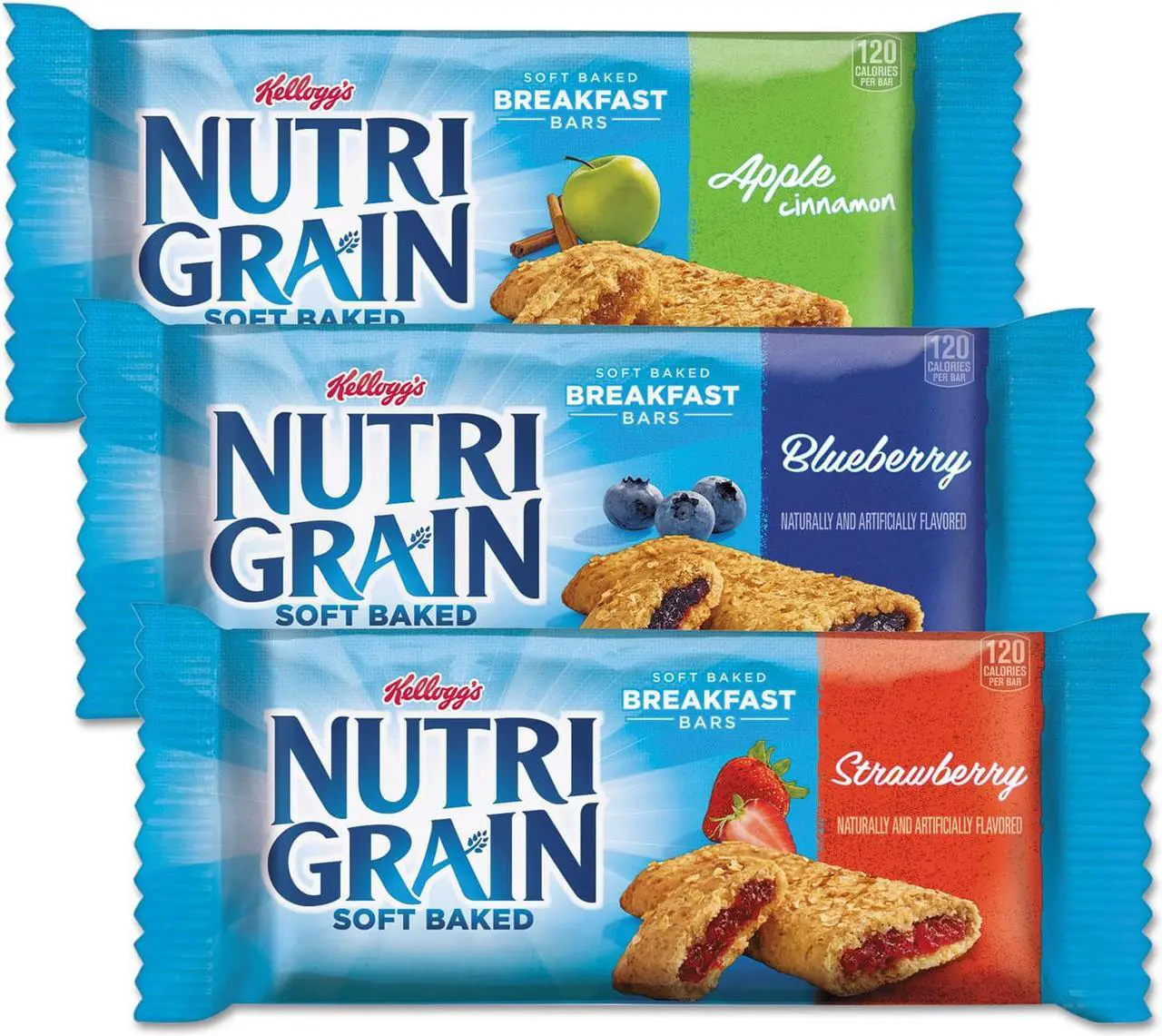 Alt view image 2 of 4 - Kellogg's Food,Nutri-Grain Bar,Asst 05872