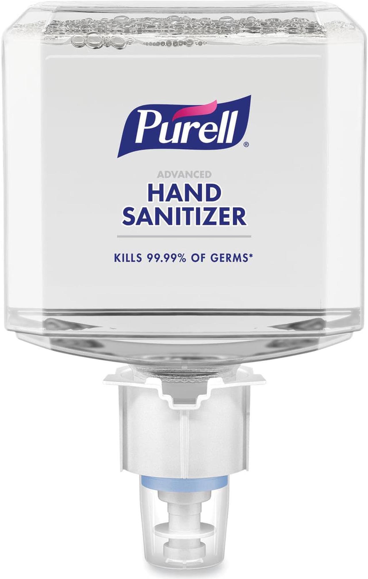 Alt view image 7 of 12 - Purell® Healthcare Advanced Unscented Foam Hand Sanitizer Refill, ES4, 40.58 Oz