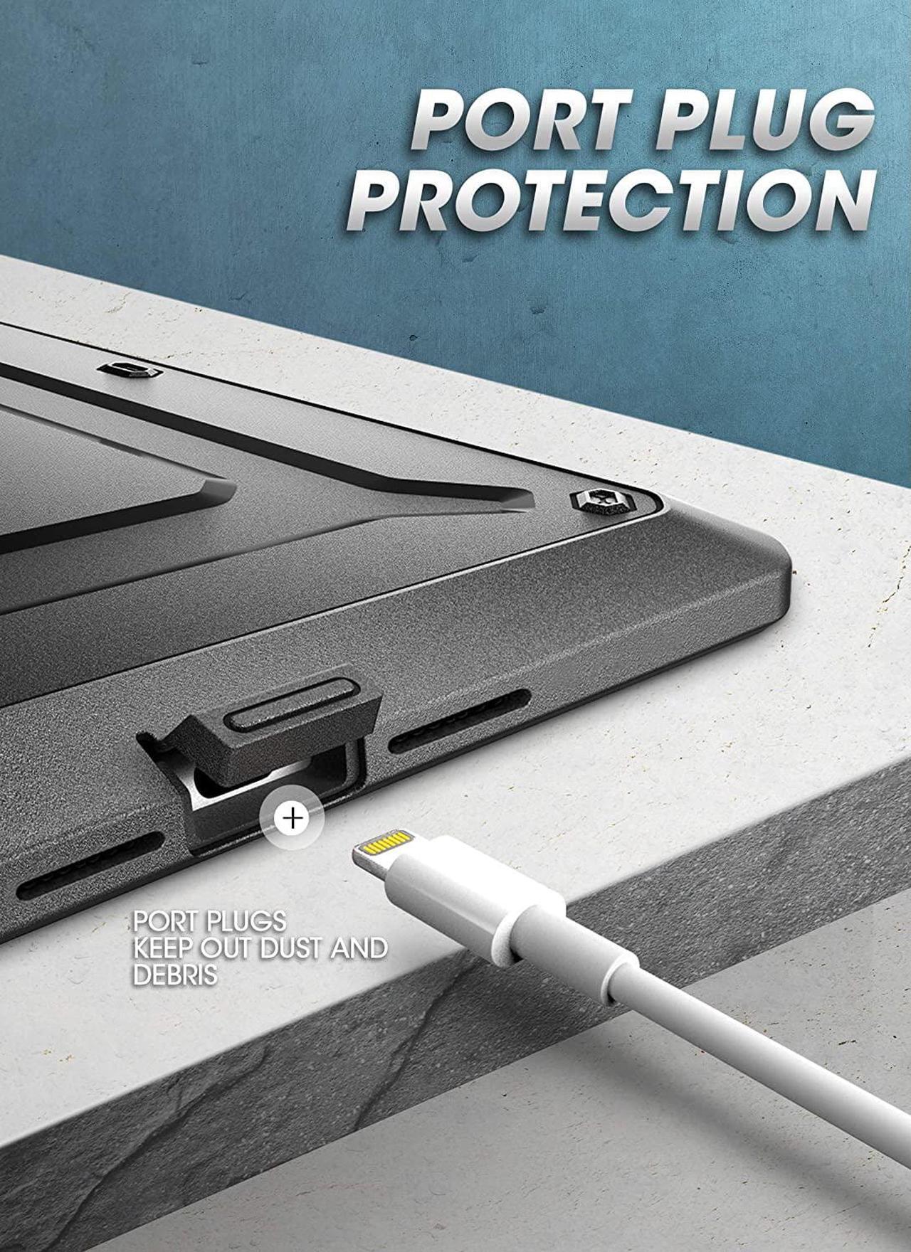 Alt view image 12 of 17 - SupCase Unicorn Beetle Pro - Protective case for tablet - rugged - thermoplastic polyurethane (TPU) - black - 10.2" - for Apple 10.2-inch iPad (7th generation)